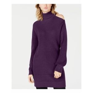 BAR III Cutout Tunic, Dark Purple, Size XL